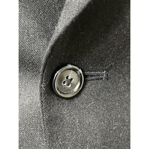 Jos A. Bank Cashmere Wool Blazer Mens 40R Black Sport Coat Suit Jacket - Picture 2 of 16